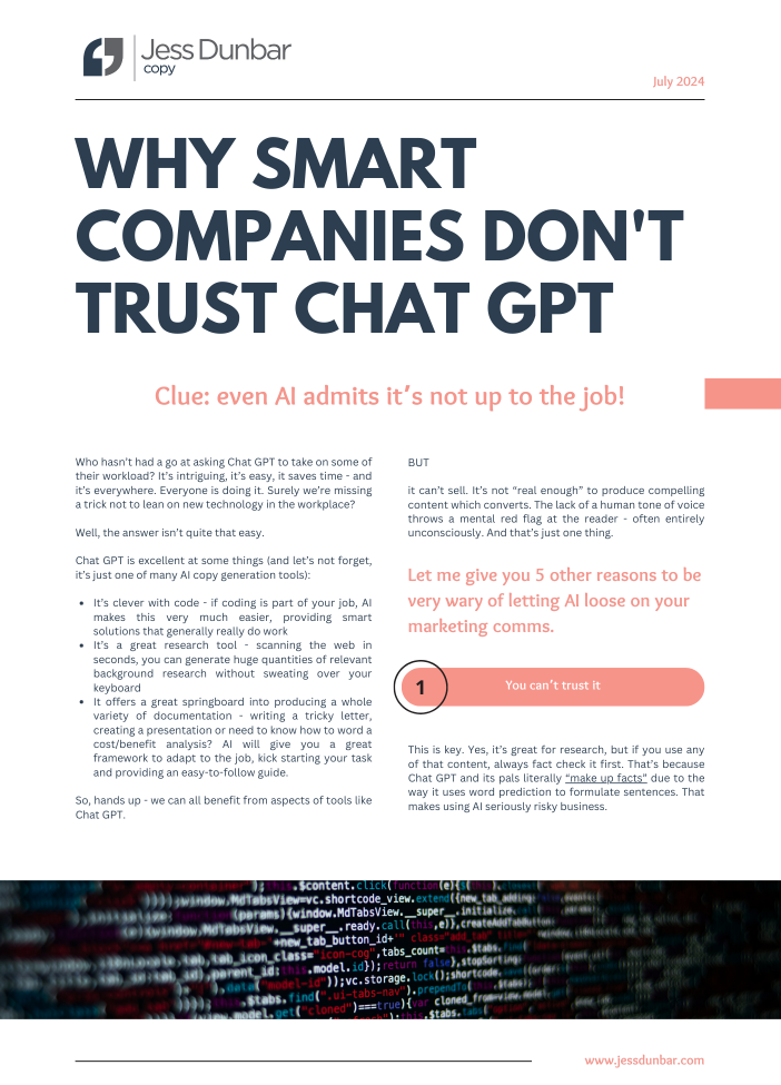 Jess Dunbars AI Whitepaper